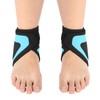 Ankle Support Brace Protector Adjustable Foot Achilles Strap Bandage Blue
