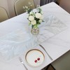 Hosoncovy PVC Table Runner Non-slip Decorative Table Mats Placemat for