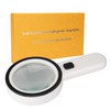 Handheld Magnifying Glass 30x Double Layer Optical Glass Lens Magnifier
