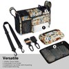 TOPDesign Universal Baby Stroller Organizer, Stroller Caddy with Detachable Mesh
