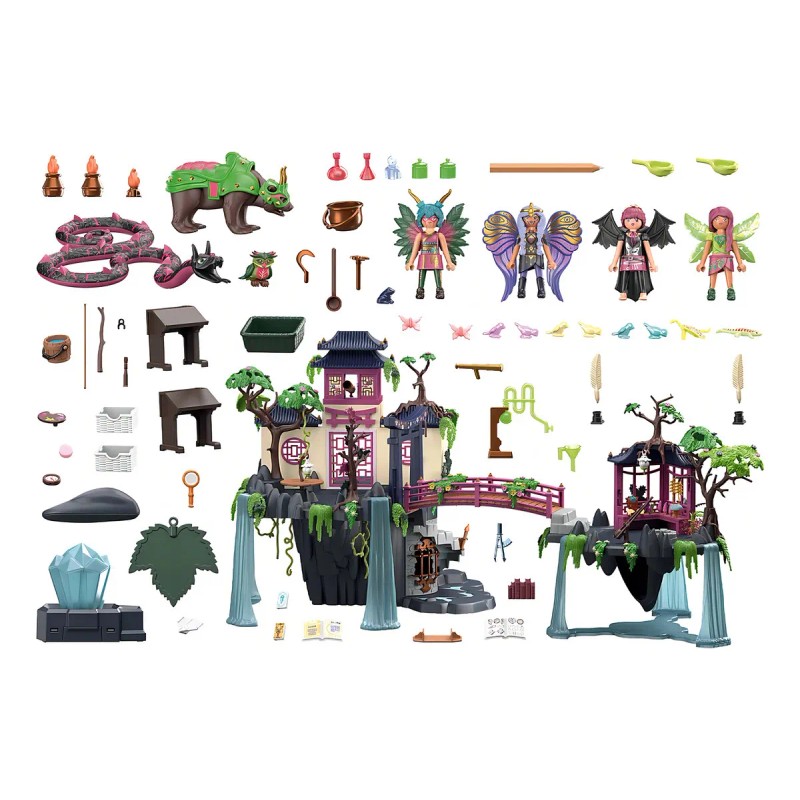 Figura Armable Playmobil Ayuma Academia De Hadas 410 Piezas