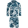 JAN & JUL UV Protective Two-Piece Boys Rash Guard Set,