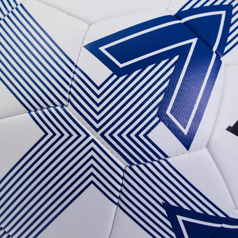 Mitre Impel L30P Football, Highly Durable, Shape Retention, White/Blue, 4