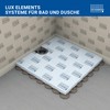 LUX ELEMENTS TUB-LINE BA-W 22 Horizontal Drain Pot Made of