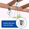 LT Easiyl 4pcs M10x5mm Wire Rope Fixing Clip Stainless Steel