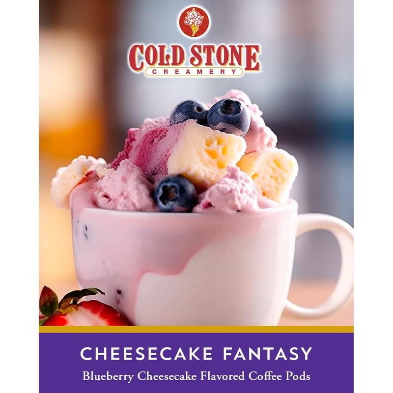 Cold Stone Creamery Beverages Cheesecake Fantasy Ice Cream Flavored Coffee