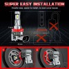 CHUSYYRAY Fit 2016-2022 2023 Toyota Tacoma LED Headlight High Low