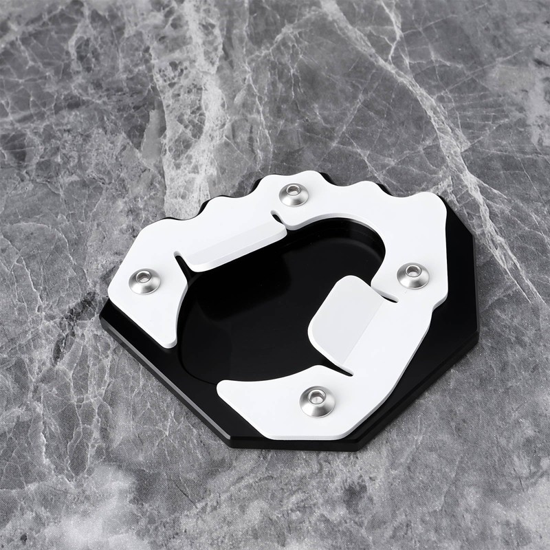 ECSiNG Motorcycle Side Stand Extension Footrest Compatible with Triumph Tiger