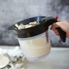 Gravy Fat Separator, With Bottom Release Strainer 1L Grease Separator