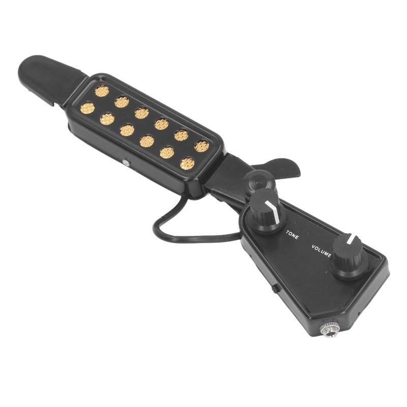 Acoustic Guitar Pickup Volume Adjustable Magnetic Guitar Pickup with 3
