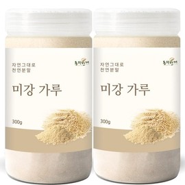 Dong-ui Hanjae 동의한재 국산 미강 가루 쌀겨 분말 300g x 2개 Donguihanjae Korean Rice Bran Powder 300g x 2 bags