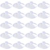 Pawfly 20 Pack Clear Suction Cups 1.8 Inch PVC Plastic