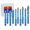 Diamond Drill Bit - BRSCHNITT 10pcs Masonry Drill Bits Set