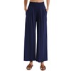 ZXIHZF Women’s Summer Palazzo Pants Wide Stretch Smocked Waist Lounge