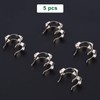 FunChem Metal Clamp, 5 pcs Steel Clip 19 mm Joint