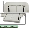 GRAND ORANGE Driver Side Bottom Seat Foam Cushion Compatible with
