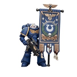 JOYTOY Warhammer 40k Ultramarines, Ultramarines Heroes of the Chapter Primaris Ancient Posca 1/18 Action Figure, Dedicated To You Who Love Collecting