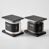 Glass Storage Jars with Bamboo Lids, 50oz Square Food Storage