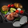 PIQUEBAR Burger Press Patty Maker Stainless Steel Hamburger Patty Press