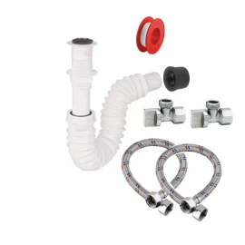 Foset Kit Instalación Lavabo Universal Cespol Y Conexiones