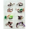 Fly Fishing SUMMER BUZZER SET for trout, 40 Flies in