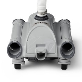 Intex 28001E Above Ground Pool Automatic Pool Cleaner Pressure Side Vacuum Cleaner with 24 Foot 7 Inch Hose for Intex Pools Only w/ a 1.5 Inch Fitting