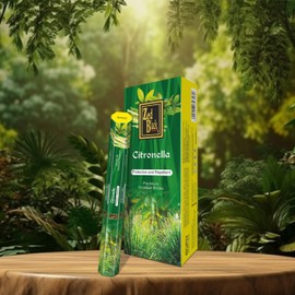 ZED BLACK Z023 Citronella Incense Sticks, 20 Sticks x 6 Packs