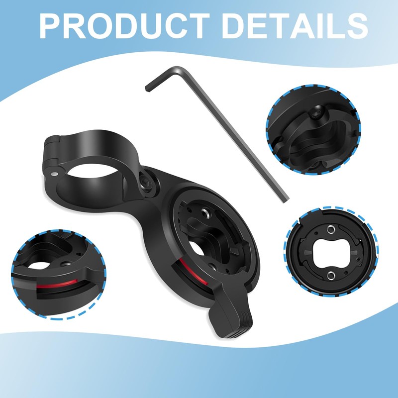 YMT Bicycle TT Handlebar Computer Mount 010-11807-01 Fits for Garmin