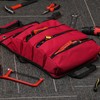 Tool Roll Bag Large Capacity 5 Grids Waterproof Portable Canvas