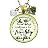 Step Daughter Necklace Every Dreams Wedding Gift from Bonus Mother