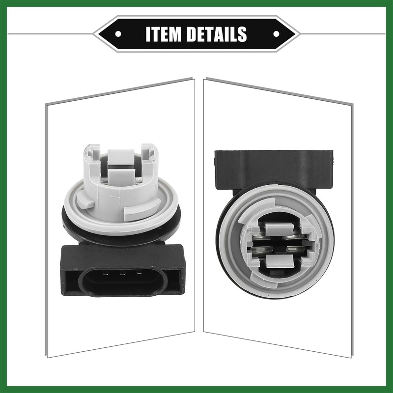 Motoforti Turn Signal Light Socket Compatible for Jeep Wrangler TJ,