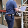 Large Scanner Holster, Rugged Vertical Carrying Case Pouch for Zebra