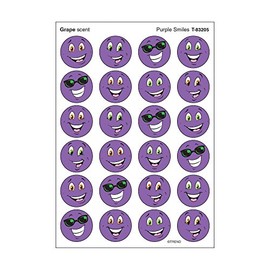 TREND enterprises, Inc. Purple Smiles/Grape Stinky Stickers, 96 ct.