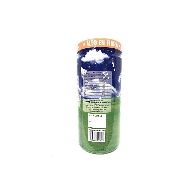 Fibra Hiperlinafrut Sabor Toronja 500 Grs (Linaza Canadiense).