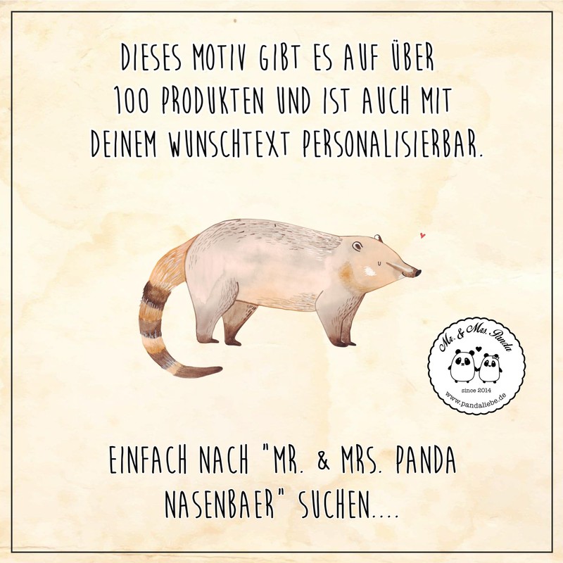 Mr. & Mrs. Panda Cosmetic Bag Nasal Bear Gift Animal