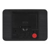 LED Wooden Alarm Clock, Alarm Function/Voice Control and Continuous Light
