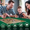 Felt Card Table Game Cover 36.2 Inch Round Tablecloth Poker