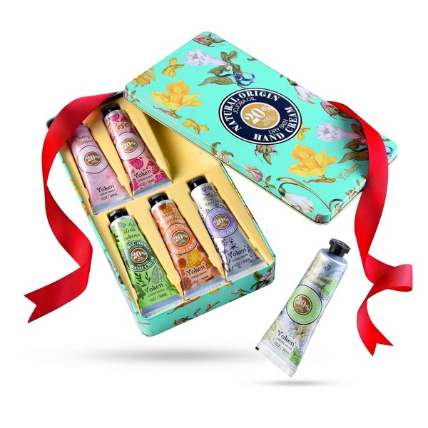 Yoken 20% Shea Butter Hand Cream Gift Set Instant Moisturizing