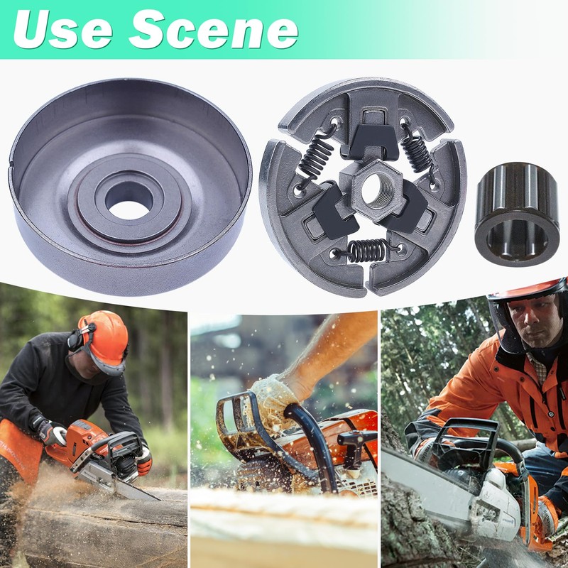 Adefol 3/8" 7T Sprocket Clutch Drum Bearing Kit for Stihl