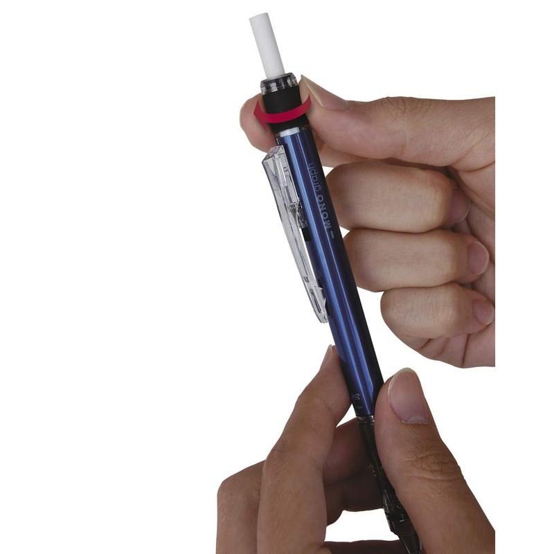 Tombow Mono MG11 Mechanical Pencil Graph with Metal Tip, Black