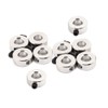 YXQ Plane Landing Gear Wheel Stop 0.2"/5.1mm Wheel Collar for RC Airplane Model Aircraft(10-Pack)