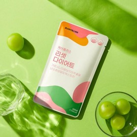 CarePlus 케어플러스 리셋 다이어트 청포도맛 100ml X 60포 / 소비기한: 2026-06-29 까지 Careplus Reset Diet Green Grape Flavor 100ml X 60 Packs / Expiration Date: Until 2026-06-29
