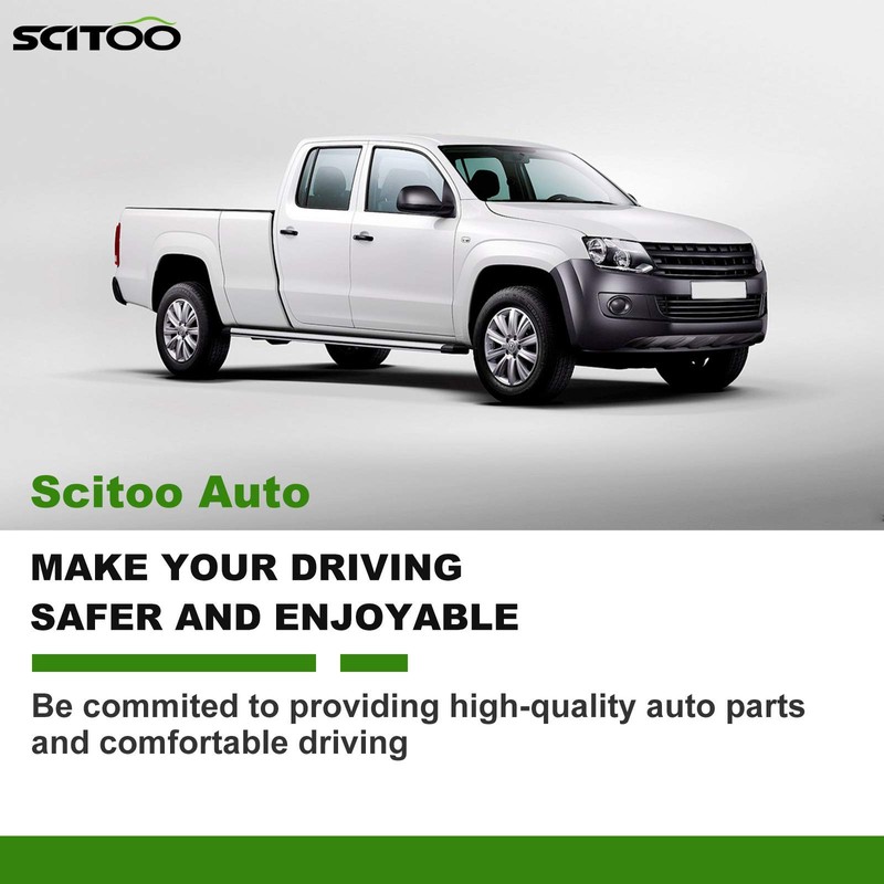 SCITOO 9pcs RWD Suspension Kit Inner Outer Tie Rod End
