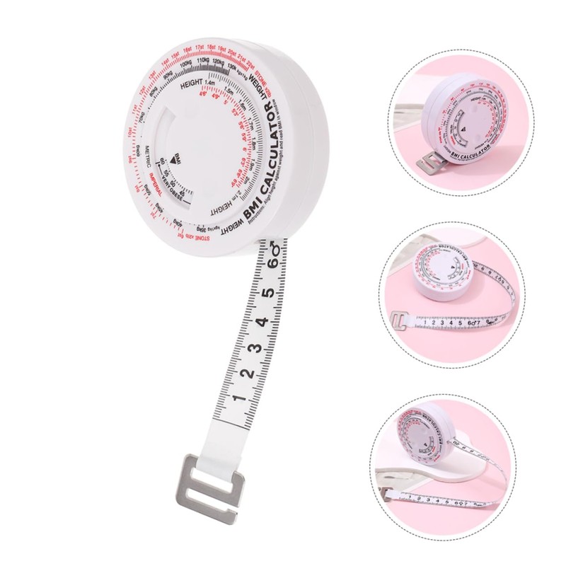Mikinona Bmi Measuring Tape Flexible Body Measurement Tool for Accurate
