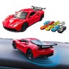 Alloy Car Model Drifting Spin Ornament, Metal Dashboard Decoration, Interior