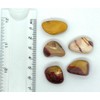 Mookaite Small Crystal Tumbled Stones - 5 Pc