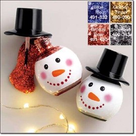 Avon Frosty 'n Fab Glitter Nail Enamel - Golden Tinsel