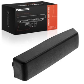 A-Premium Rear Driver or Passenger Side Exterior Door Handle Compatible with Toyota FJ Cruiser 2007-2014, Textured Black, Replace# 69205-35010-B0