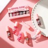 Kit 6pzs Aceites Labios Cristal Gloss Hidratantes Durables
