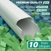 TAKTOPEAK Mini Split Line Cover: 4'' 7.5 Ft Line Hide
